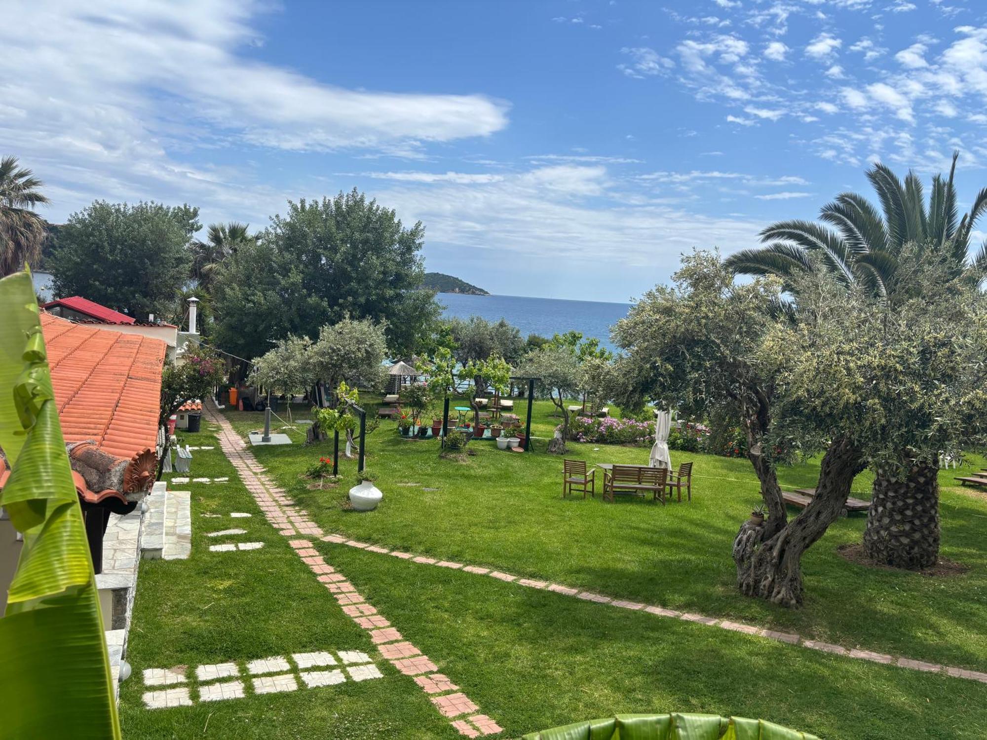 Angeliki Beach Hotel Меґалі-Аммос Екстер'єр фото