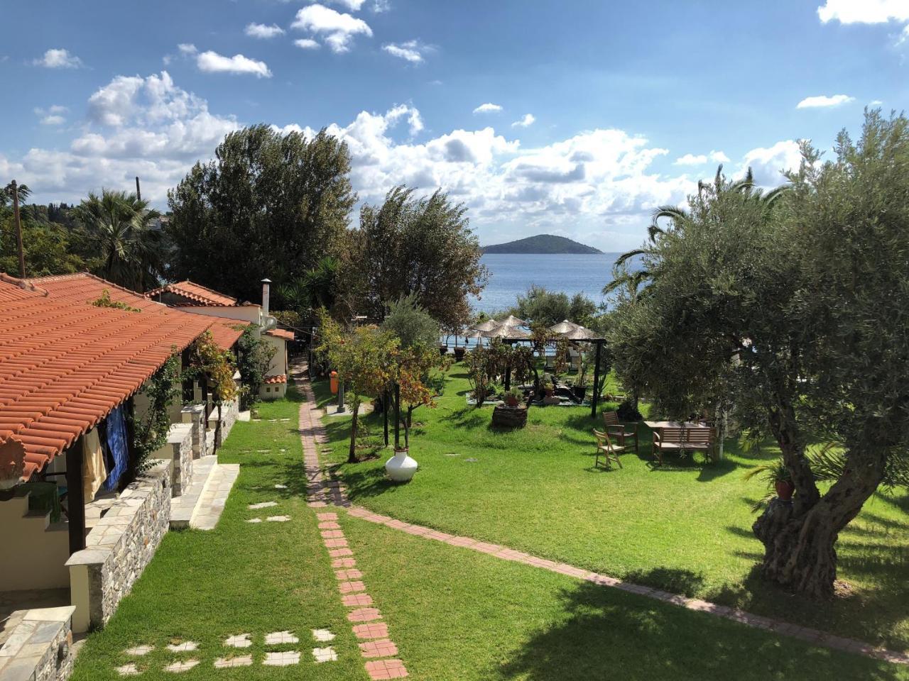 Angeliki Beach Hotel Меґалі-Аммос Екстер'єр фото